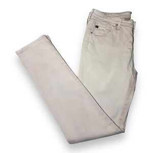 Adriano Goldschmied Women’s Prima Cigarette Leg Pants Sunwashed Pink Size 29R